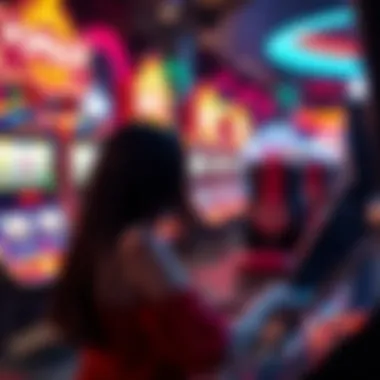 An illustration demonstrating user engagement metrics in the context of PopSlots