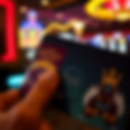 Detailed view of Thunder Valley Rewards Card features