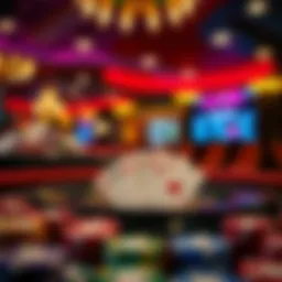 Conceptual illustration of promotional offers in gambling