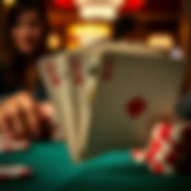 Illustration of Poker Royal Flush