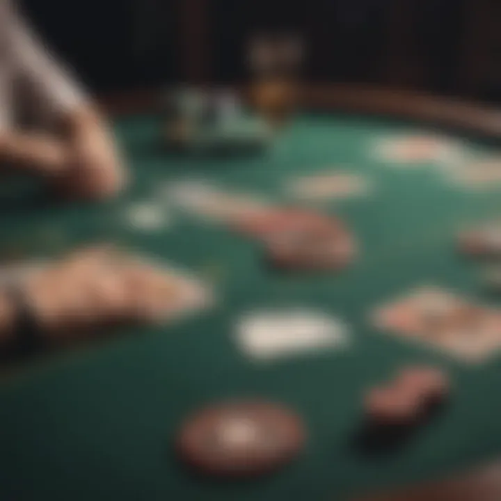 Overview of Three Card Poker table layout